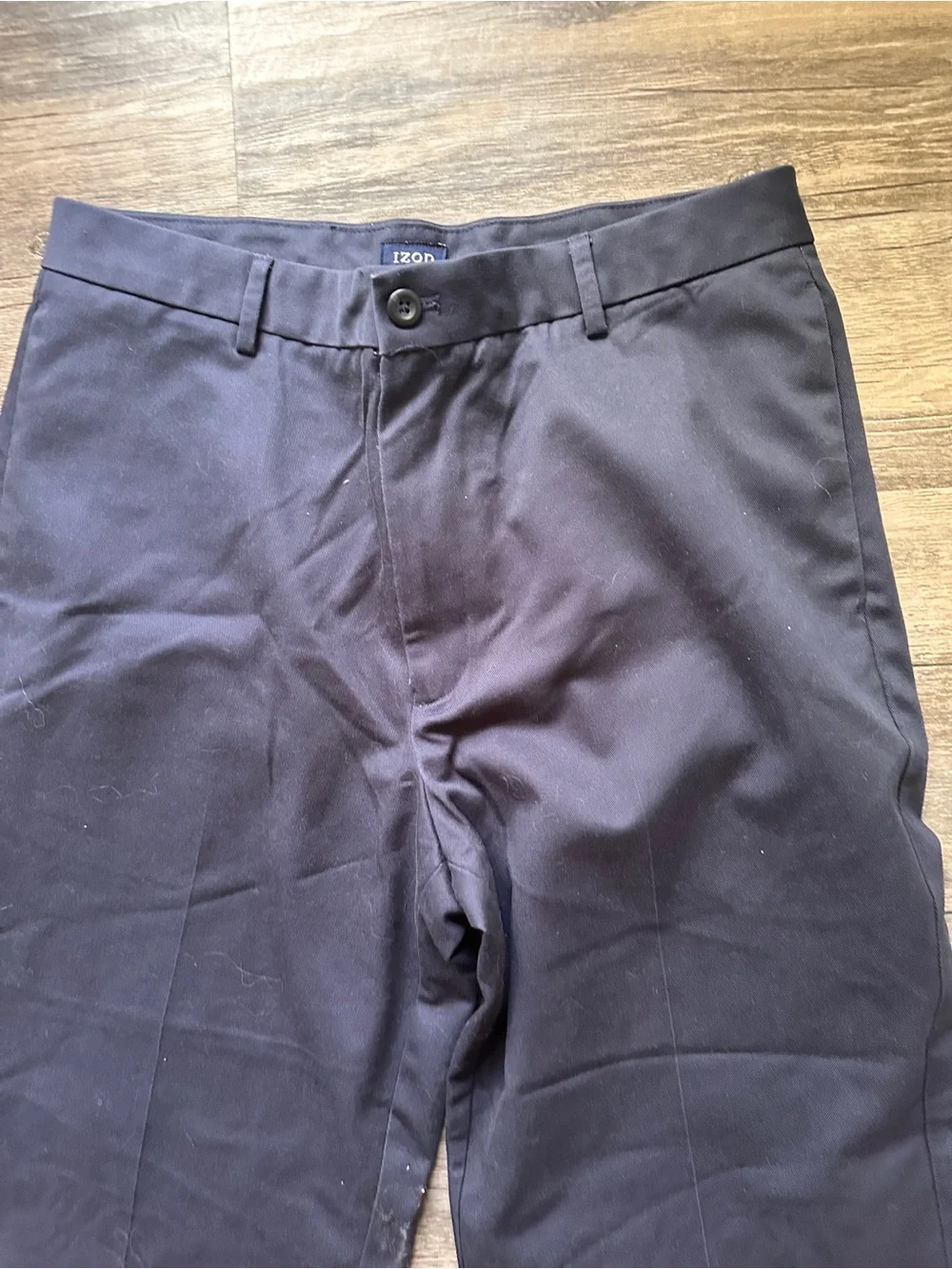Izod‎ Men’s Navy Chinos Straight Leg